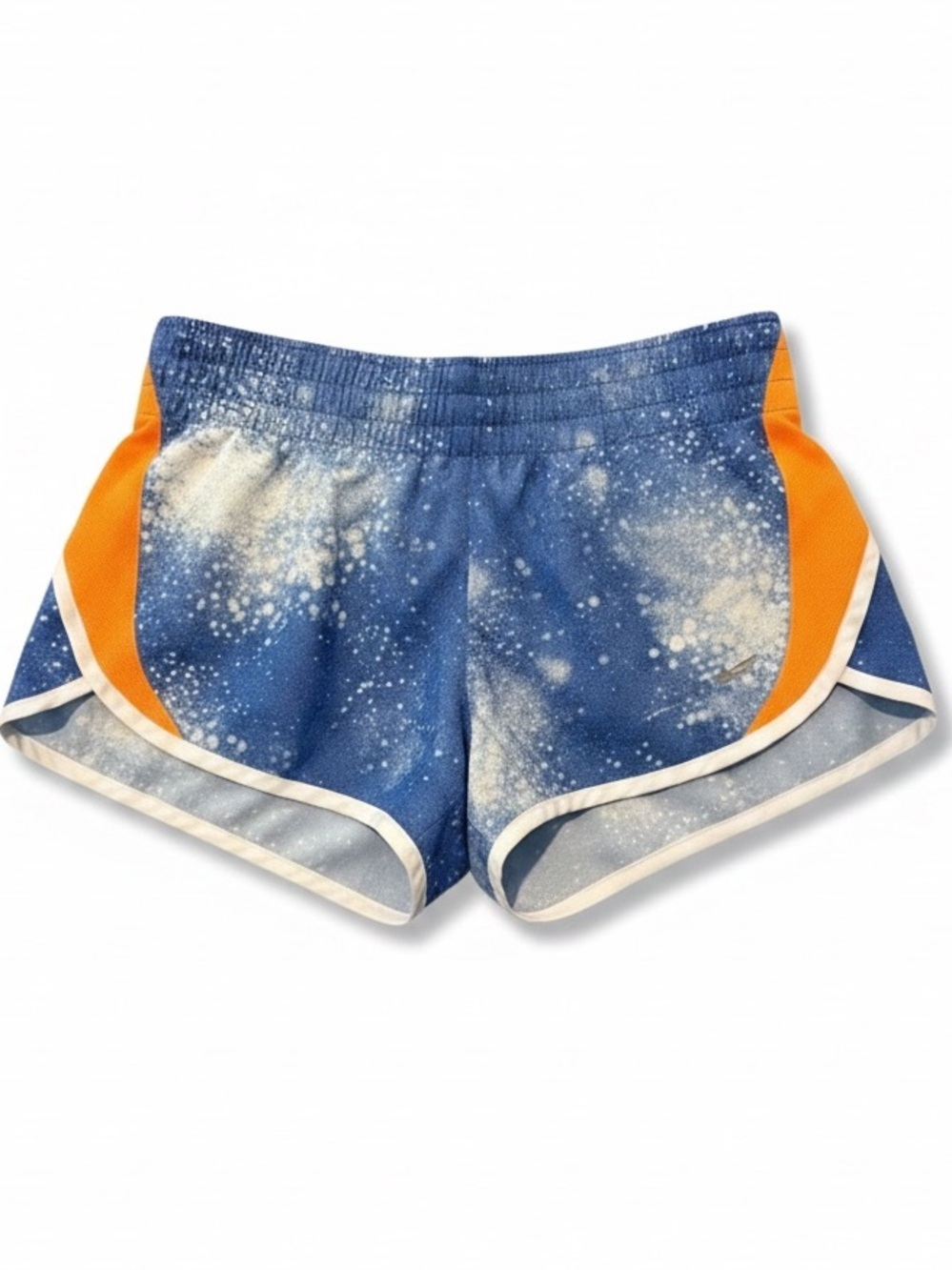 Nike Tempo Dri-FIT Running Shorts Blue Orange Women’s XS